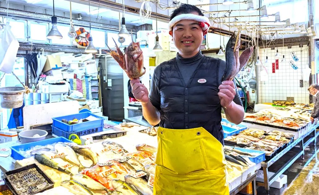 🐟 이즈미사노 어협 청공 시장(이즈미사노교쿄 아오조라 이치바) 이미지 8